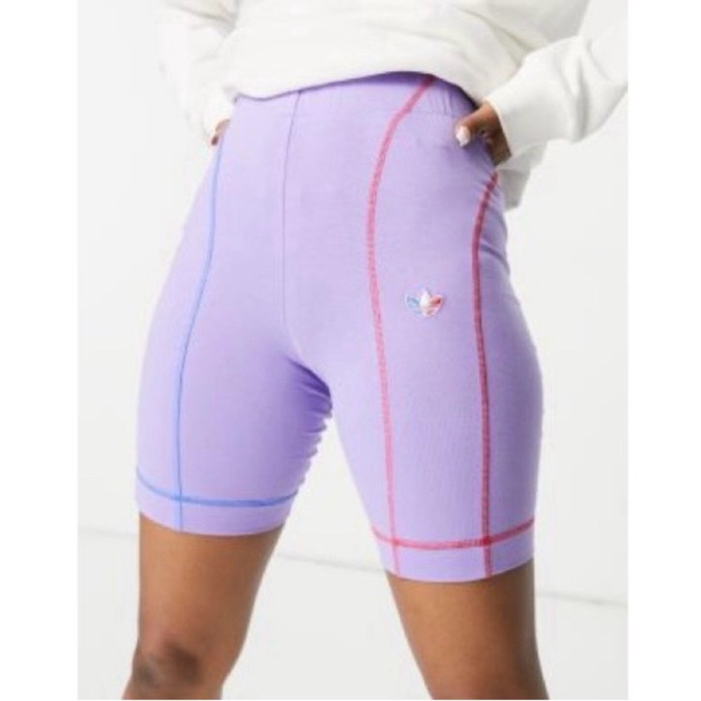 ADIDAS Lavender Bike Shorts